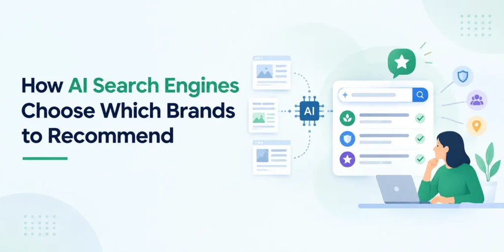 AI search engines recommending brands