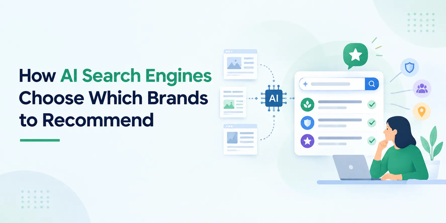 AI search engines recommending brands