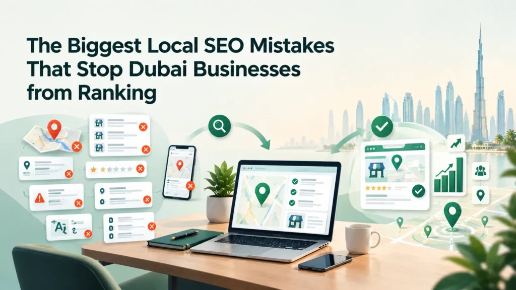 Local SEO Mistakes to Dubai Rankings